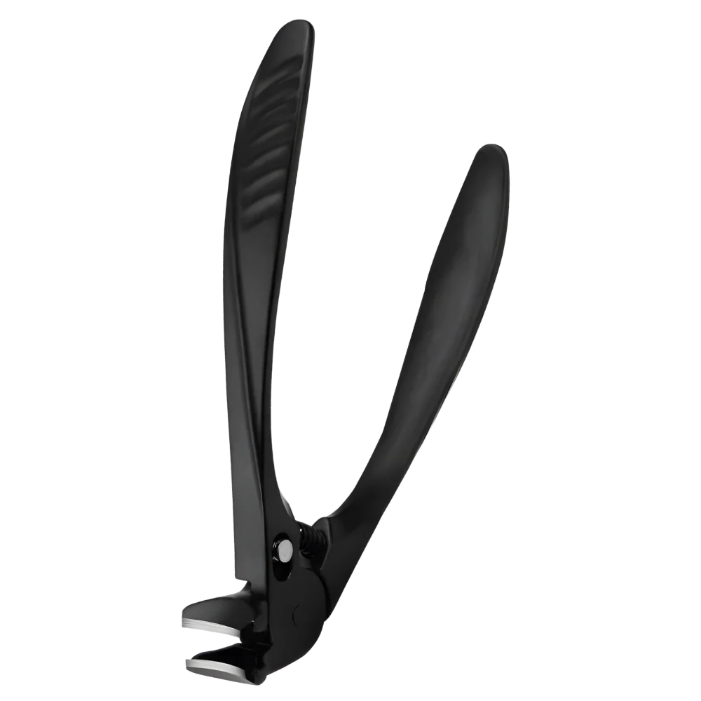 Toenail Clipper Extended Handle Stainless Steel Built-In Nail Catcher