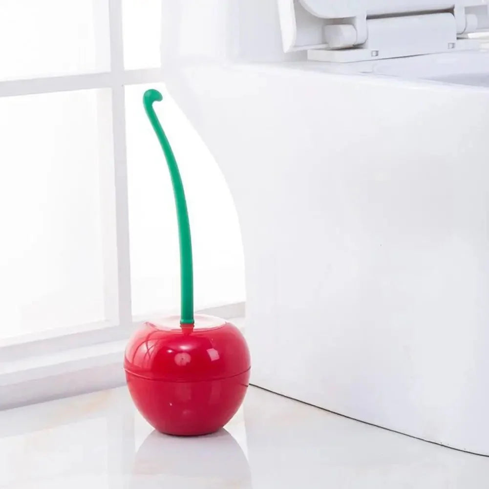 Toilet Brush With Holder Compact Minimalist Design