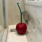 Toilet Brush With Holder Compact Minimalist Design