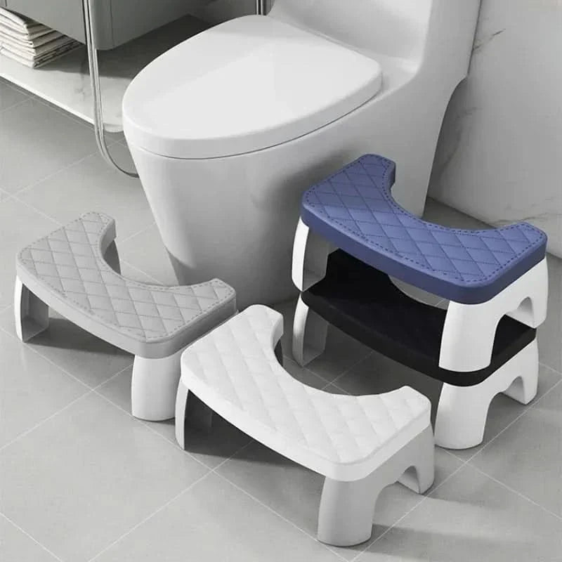 Toilet Stool Ergonomic 6.7-Inch Height Non-Slip Surface