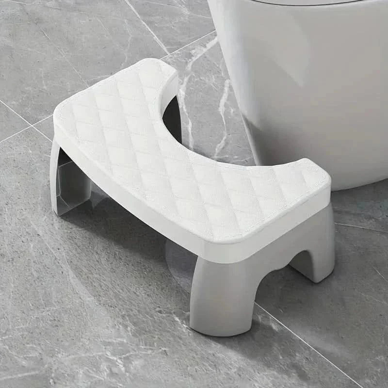 Toilet Stool Ergonomic 6.7-Inch Height Non-Slip Surface