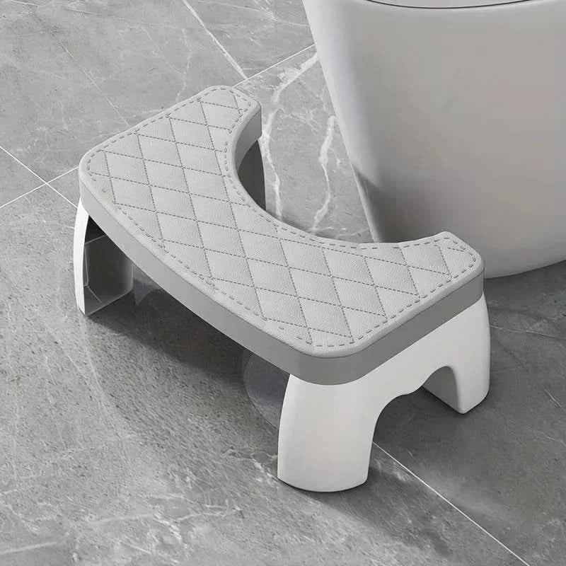 Toilet Stool Ergonomic 6.7-Inch Height Non-Slip Surface