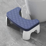 Toilet Stool Ergonomic 6.7-Inch Height Non-Slip Surface