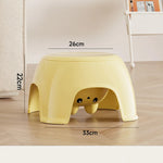 Toilet Stool Ergonomic Posture Support Compact Design