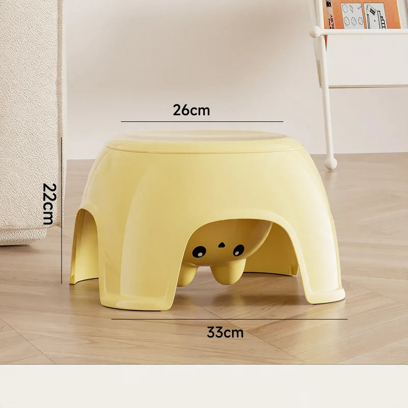 Toilet Stool Ergonomic Posture Support Compact Design
