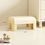 Toilet Stool Ergonomic Posture Support Compact Design