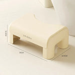 Toilet Stool Ergonomic Posture Support Compact Design