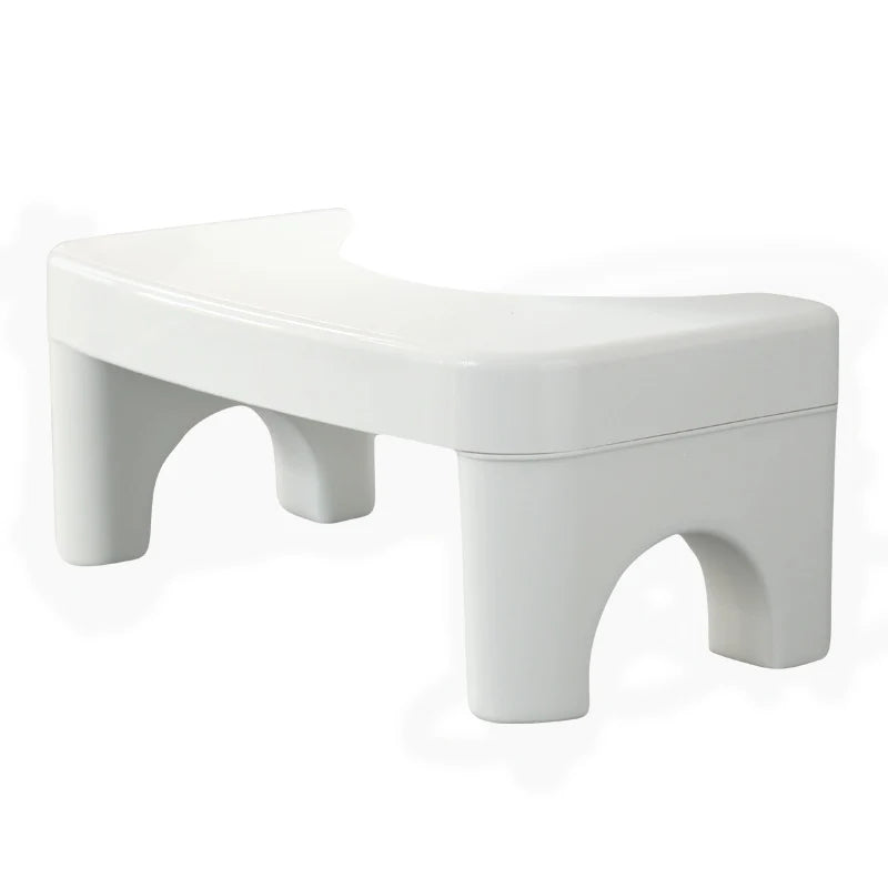 Toilet Stool U-Shaped Non-Slip Water-Resistant Plastic