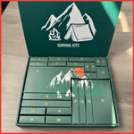 Tool Advent Calendar 24-Piece Outdoor Set for Camping & DIY
