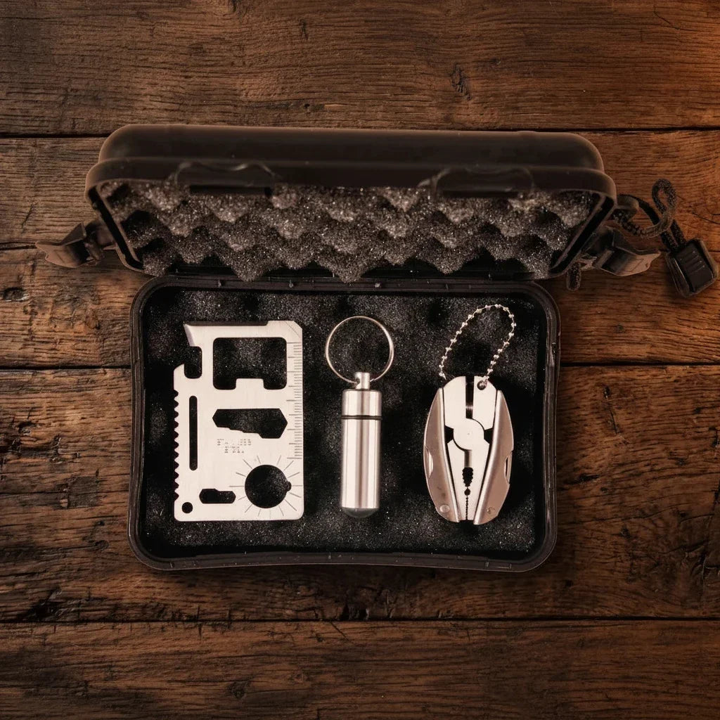 Tool Advent Calendar 24-Piece Outdoor Set for Camping & DIY