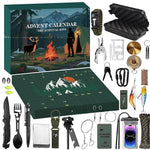Tool Advent Calendar 24-Piece Outdoor Set for Camping & DIY