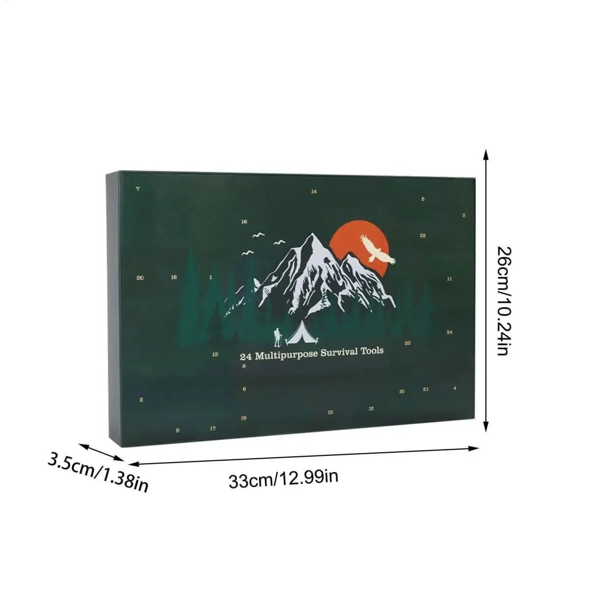 Tool Advent Calendar Outdoor Tools Set of 24