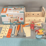 Toolbox Toy Wooden Montessori-Inspired Hands-On Learning