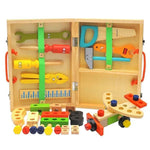 Toolbox Toy Wooden Montessori-Inspired Hands-On Learning