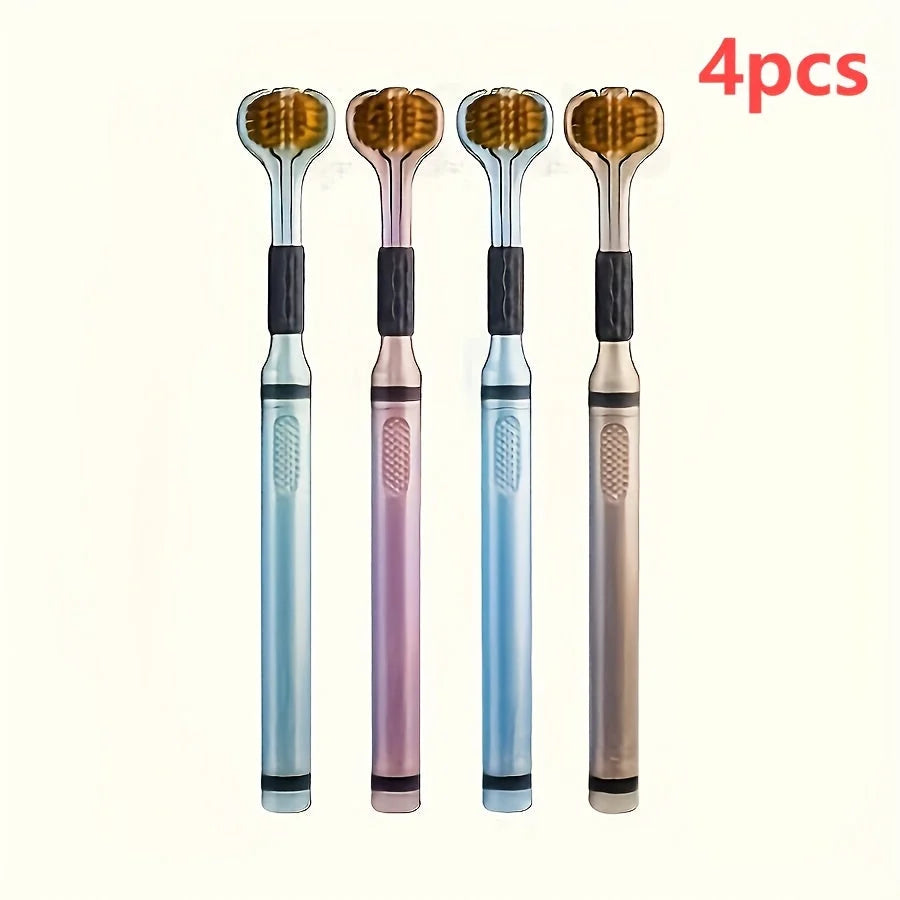 Toothbrush Triple-Sided Ultrafine Fiber Bristles