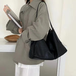 Tote Bag Spacious Interior Soft Shoulder Straps Wear-Resistant Fabric