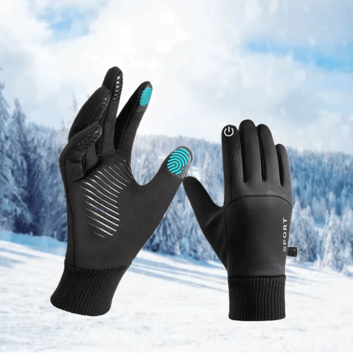 Touchscreen Gloves Thermal Insulated Water-Resistant Non-Slip Grip