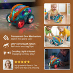 Toy Stunt Car Flipping & Spinning Rechargeable LED Lights