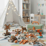 Toy Tool Set ABS Plastic Creative Building Play