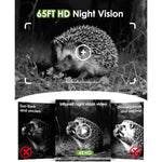 Trail Camera Solar-Powered 4K 64MP Night Vision