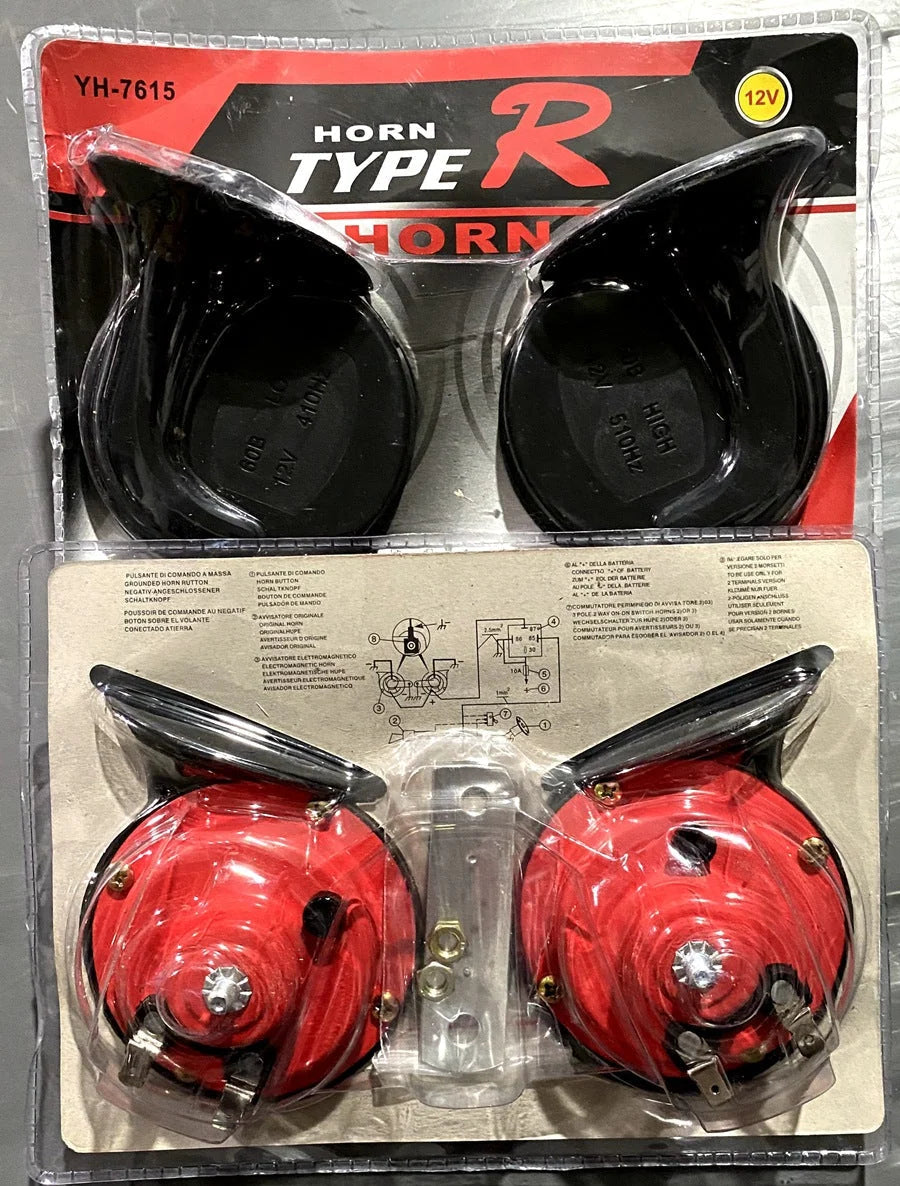 Train Horn Electric Mini Compressor 300 dB Weather-Resistant