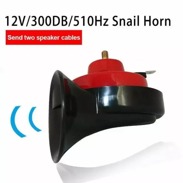 Train Horn Electric Mini Compressor 300 dB Weather-Resistant