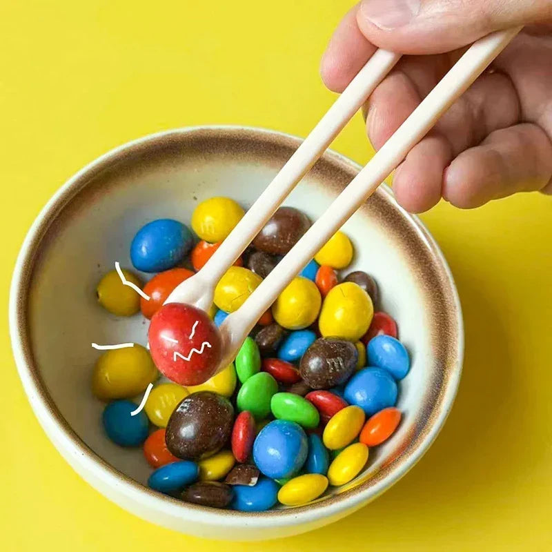 Training Chopsticks Cat Paw Grip Lightweight Plastic