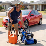 Transfer Pump Adjustable Flow 2.4 GPM Battery-Powered
