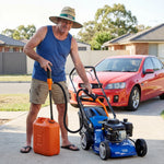 Transfer Pump Adjustable Flow 2.4 GPM Battery-Powered