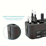 Travel Adapter Dual USB Universal Voltage