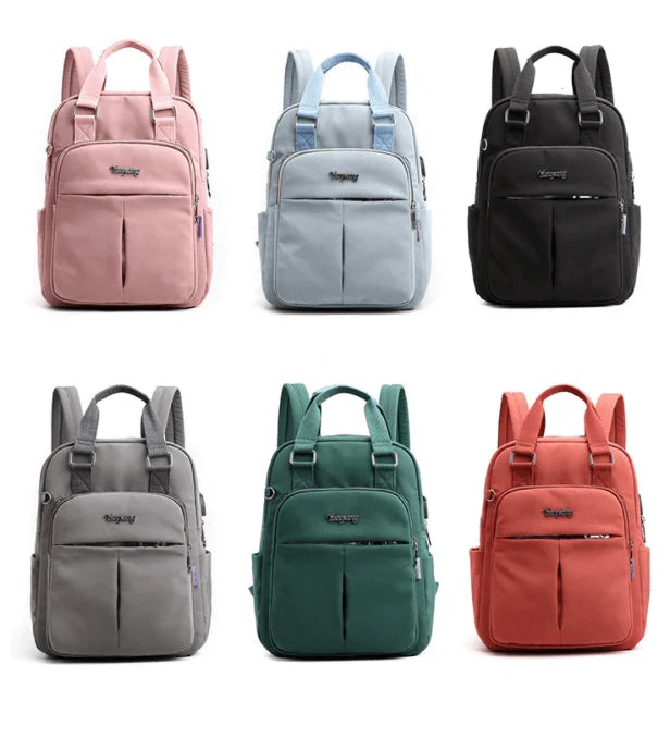 Travel Backpack Anti-Theft Built-In USB Charging Port