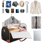 Travel Bag Water-Resistant Oxford Expandable Zipper & Multiple Pockets