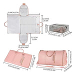 Travel Bag Water-Resistant Oxford Expandable Zipper & Multiple Pockets
