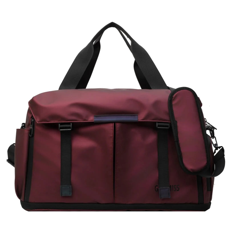 Travel Bag Weather-Resistant Fabric Spacious Multiple Pockets