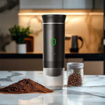 Travel Coffee Maker Cordless One-Touch With Cup & Charger
