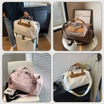 Travel Duffel Bag Durable Fabric Multiple Compartments & Adjustable Strap