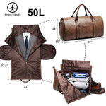 Travel Duffel Bag Large Capacity Suit Compartment