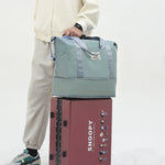 Travel Duffel Bag Large Capacity Water-Resistant Multiple Pockets