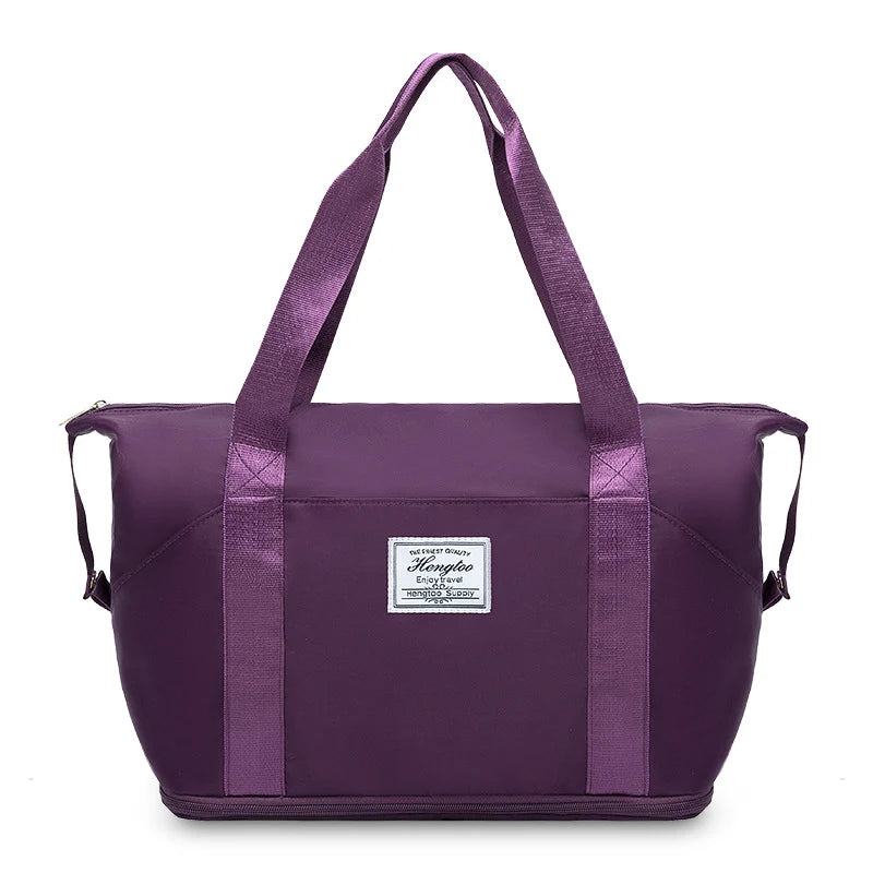 Travel Duffel Bag Large Capacity Water-Resistant Multiple Pockets