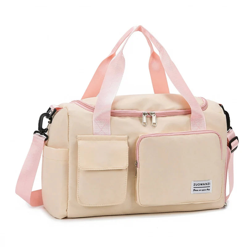 Travel Duffel Bag Multi-Pocket Padded Straps