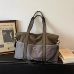 Travel Duffel Bag Spacious Multi-Compartment Durable Fabric