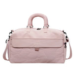 Travel Duffel Bag Spacious Multiple Zippered Pockets Adjustable Strap