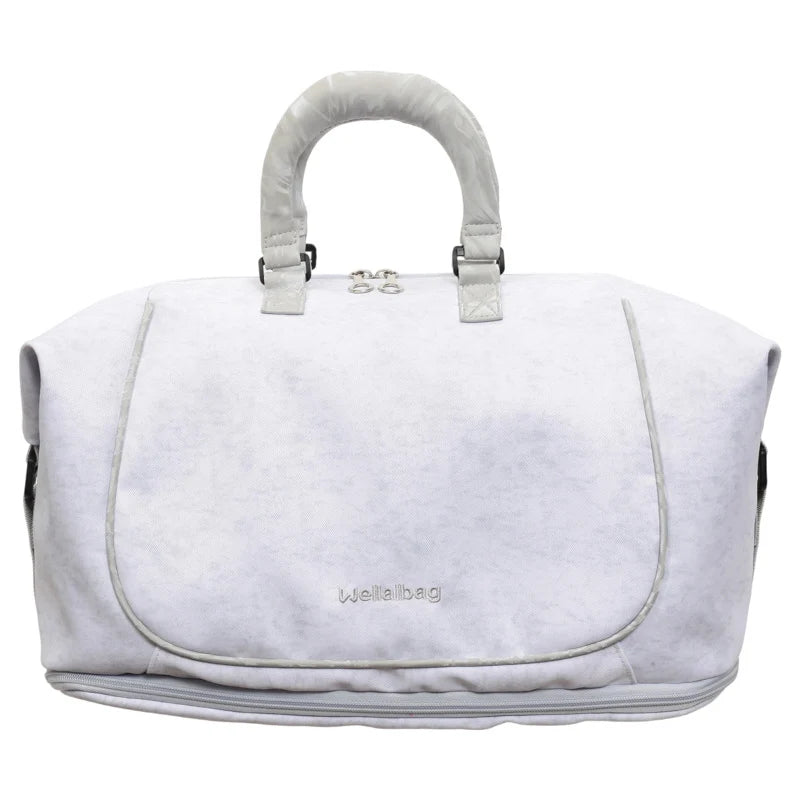 Travel Duffel Bag Spacious Tear-Resistant Dual Handles & Shoulder Strap