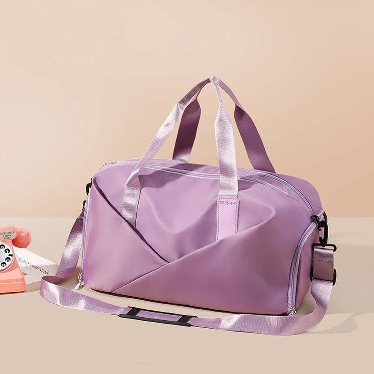 Travel Duffel Bag Spacious Water-Resistant Ergonomic Handles