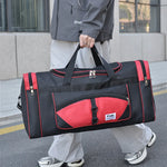 Travel Duffel Bag Tear-Resistant & Lightweight Multiple Compartments
