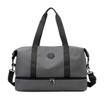 Travel Duffel Bag Water-Resistant Adjustable Strap & Reinforced Handles