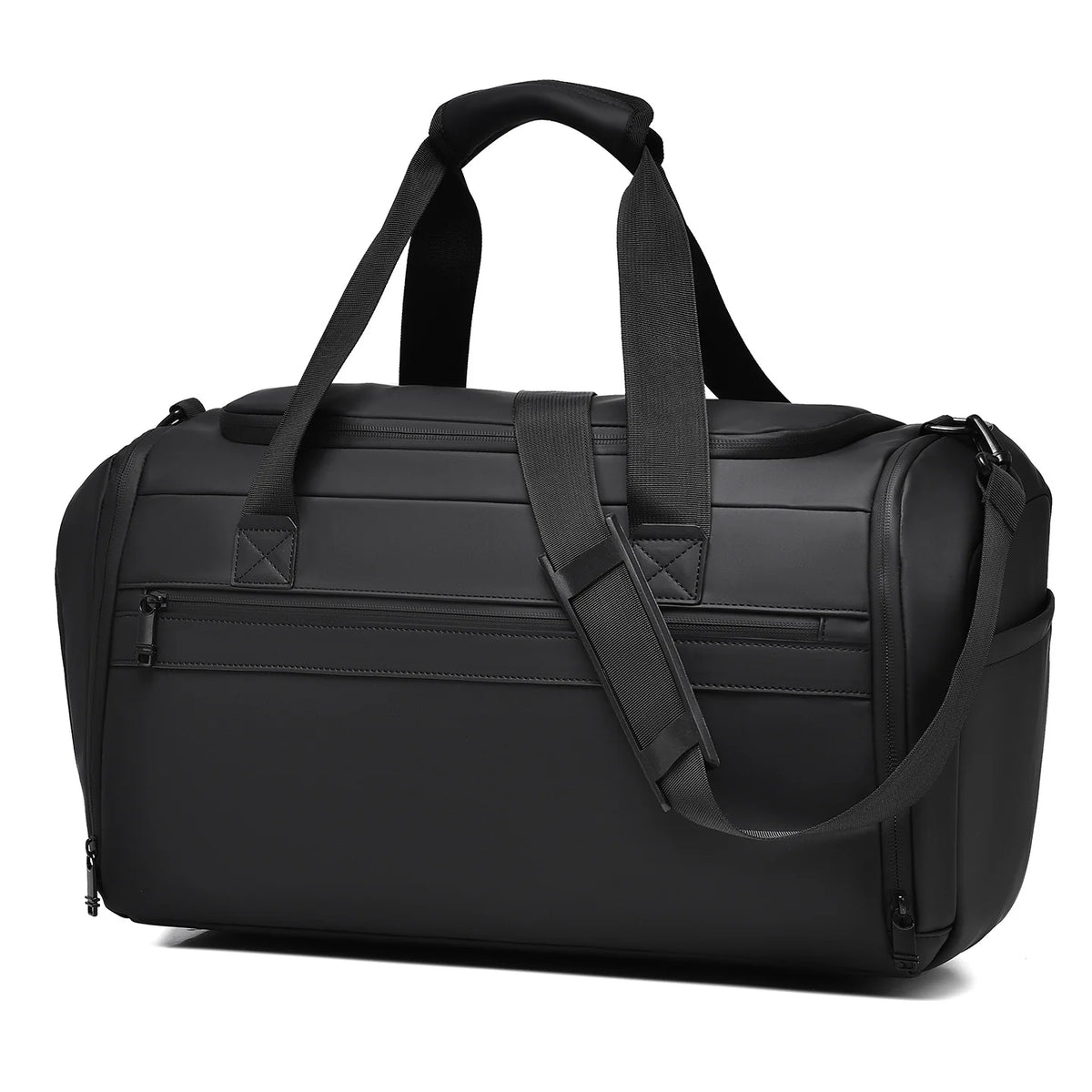 Travel Duffel Bag Water-Resistant Multiple Pockets & Adjustable Strap