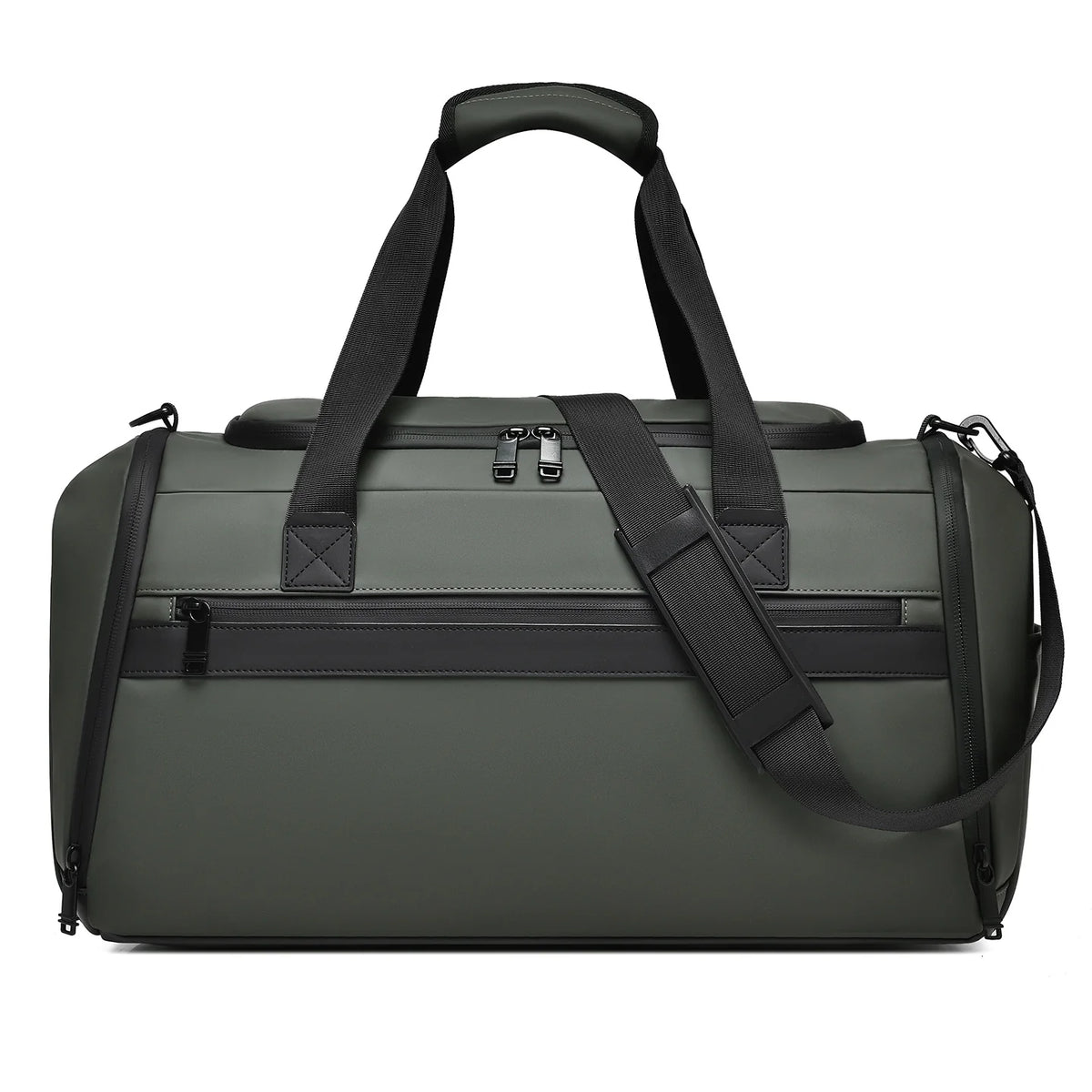 Travel Duffel Bag Water-Resistant Multiple Pockets & Adjustable Strap