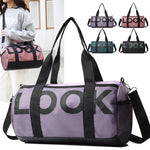 Travel Duffel Bag Water-Resistant Spacious Adjustable Padded Strap