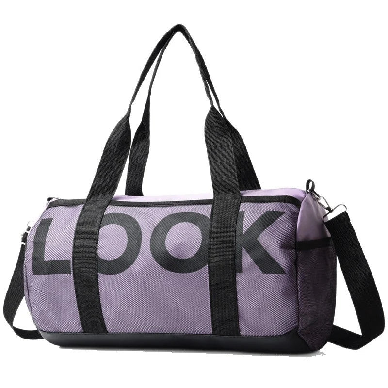 Travel Duffel Bag Water-Resistant Spacious Adjustable Padded Strap